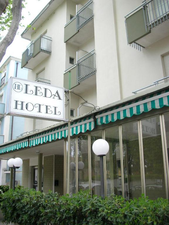 Hotel Leda Rimini Exterior foto